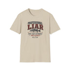 Professional Liar Fish Size Estimates Included T-Shirt