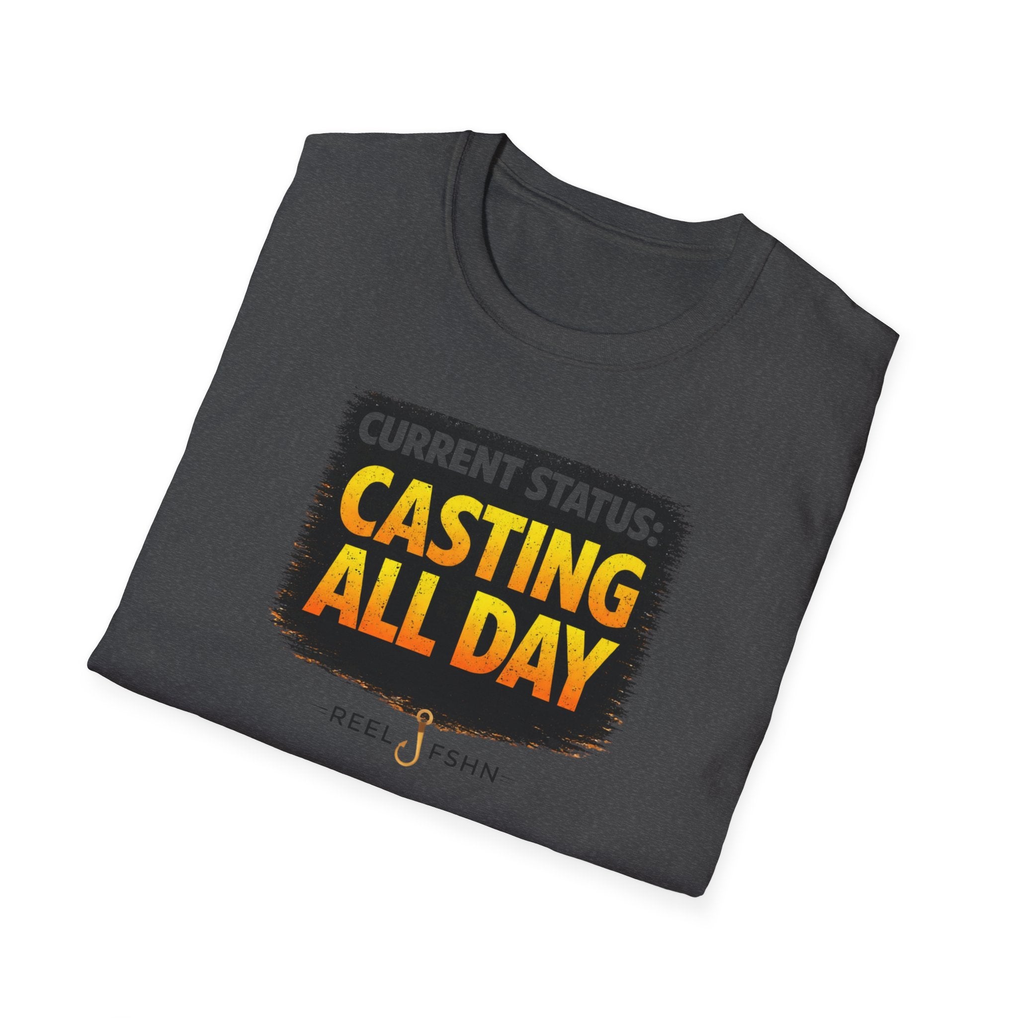 Current Status: Casting All Day T-Shirt