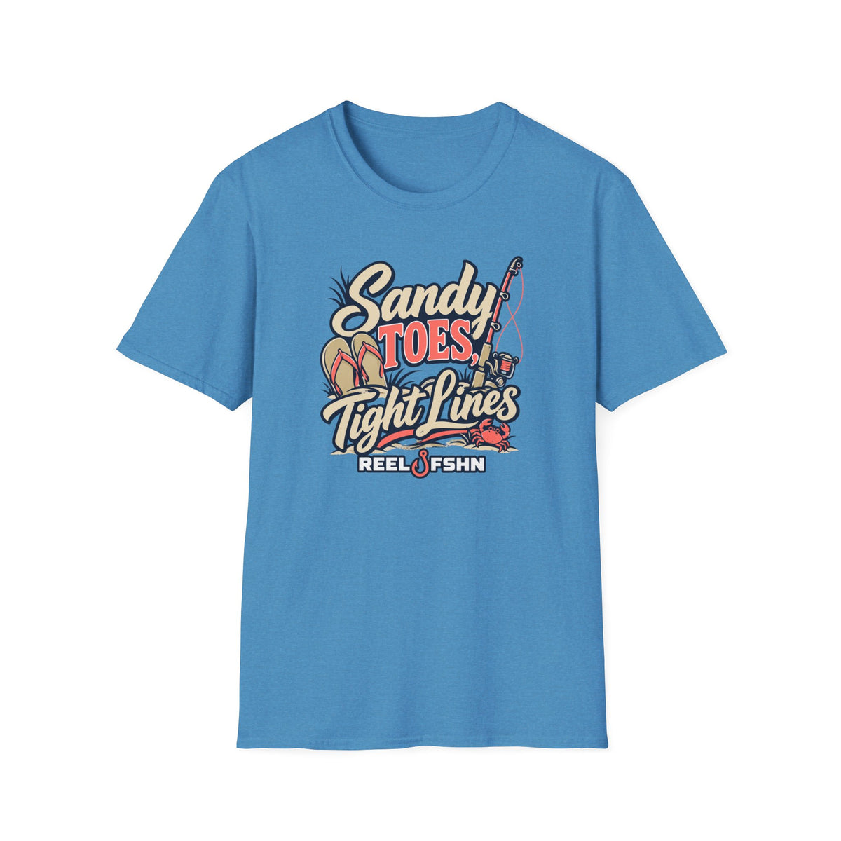 Sandy Toes Tight Lines T-Shirt