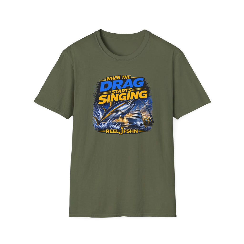 When The Drag Starts Singing T-Shirt