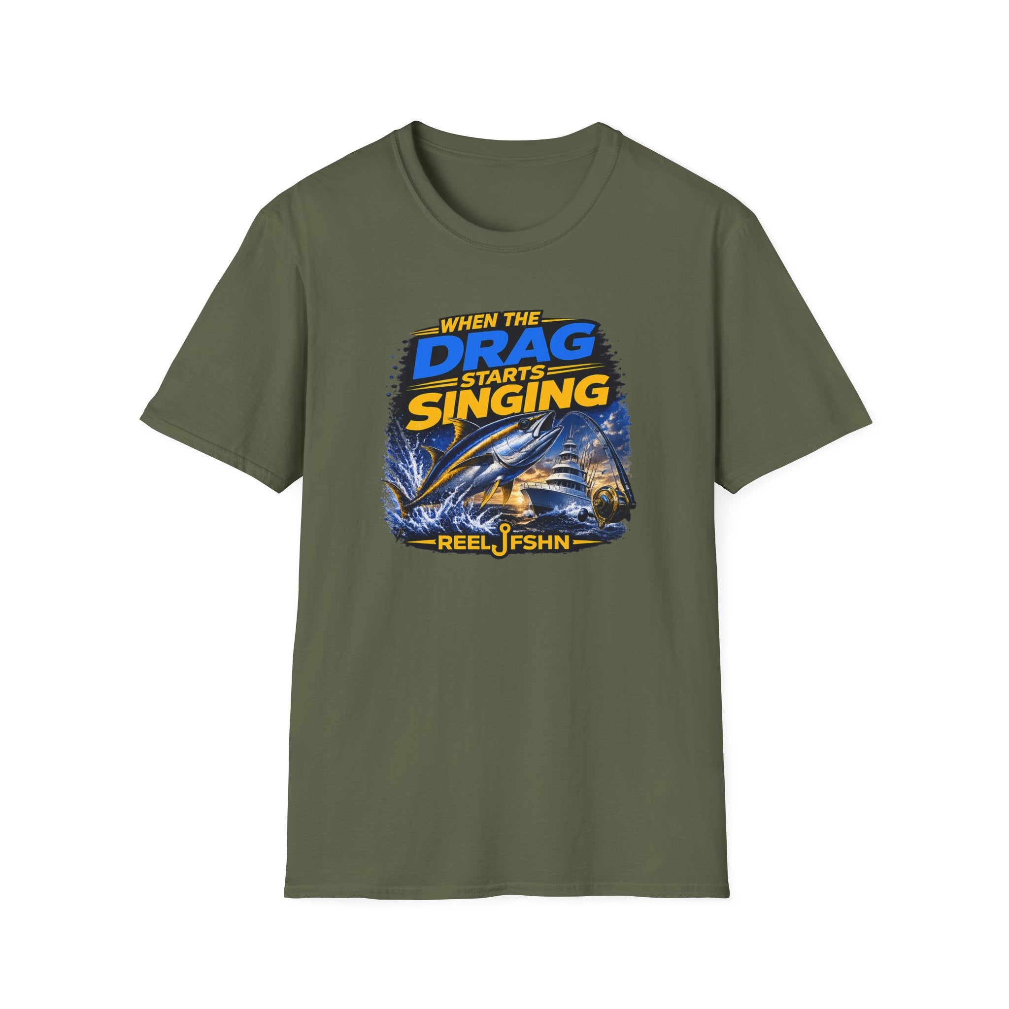 When The Drag Starts Singing T-Shirt