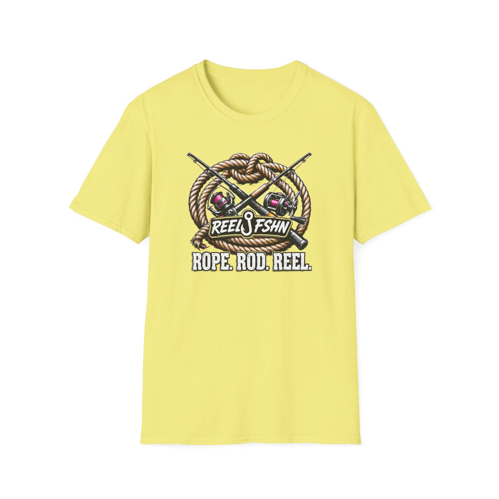 Rope. Rod. Reel. T-Shirt