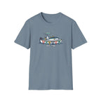 Fish On Tropical Boat T-Shirt