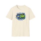 Fishing Is In My DNA with Yellowfin Tuna T-Shirt