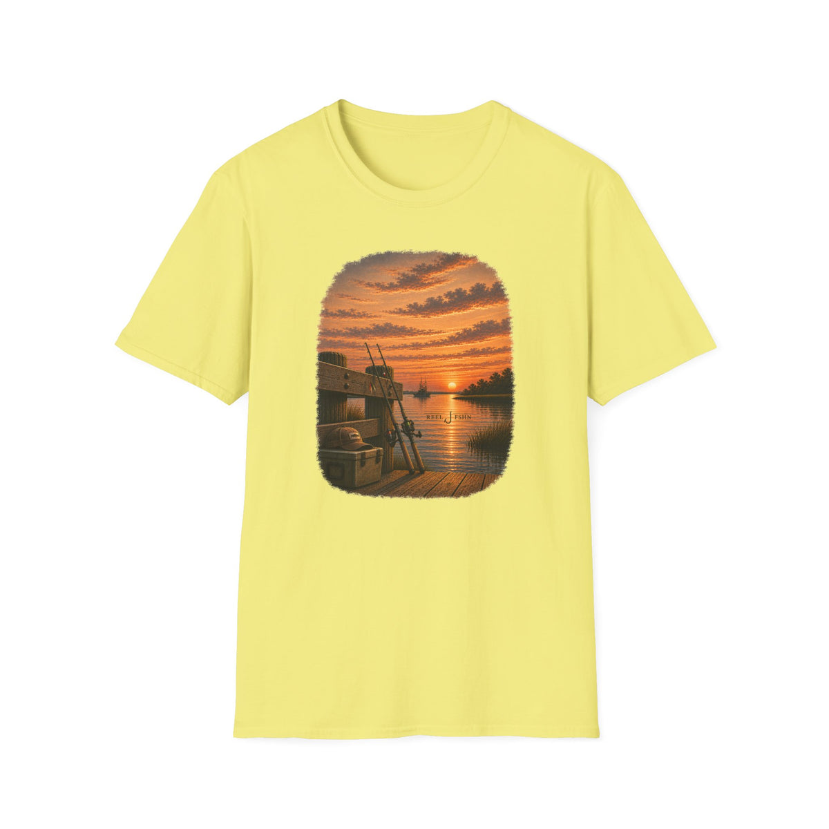 Evening Dock Scene T-Shirt