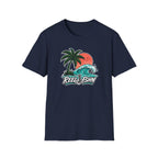 Palm & Turquoise Wave T-Shirt
