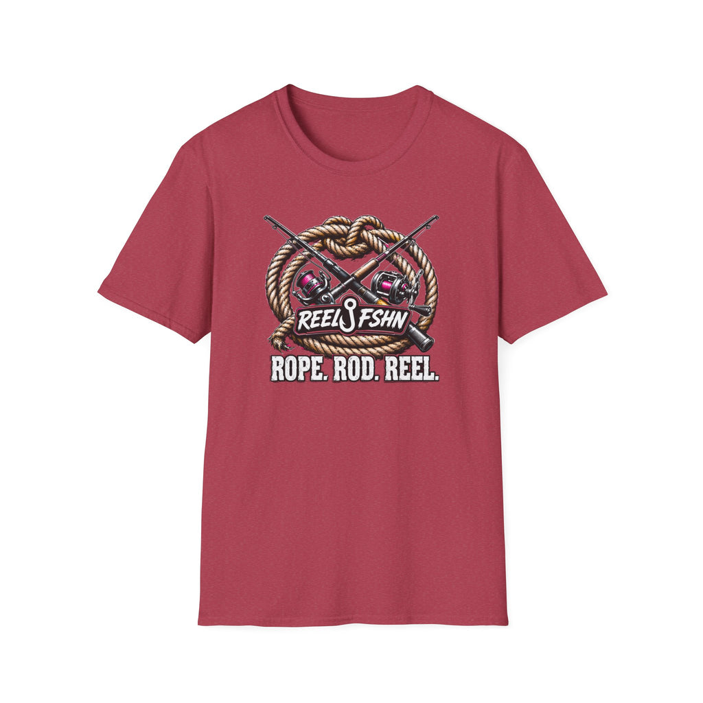 Rope. Rod. Reel. T-Shirt