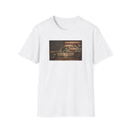 American Flag With Bass and Marlin T-Shirt