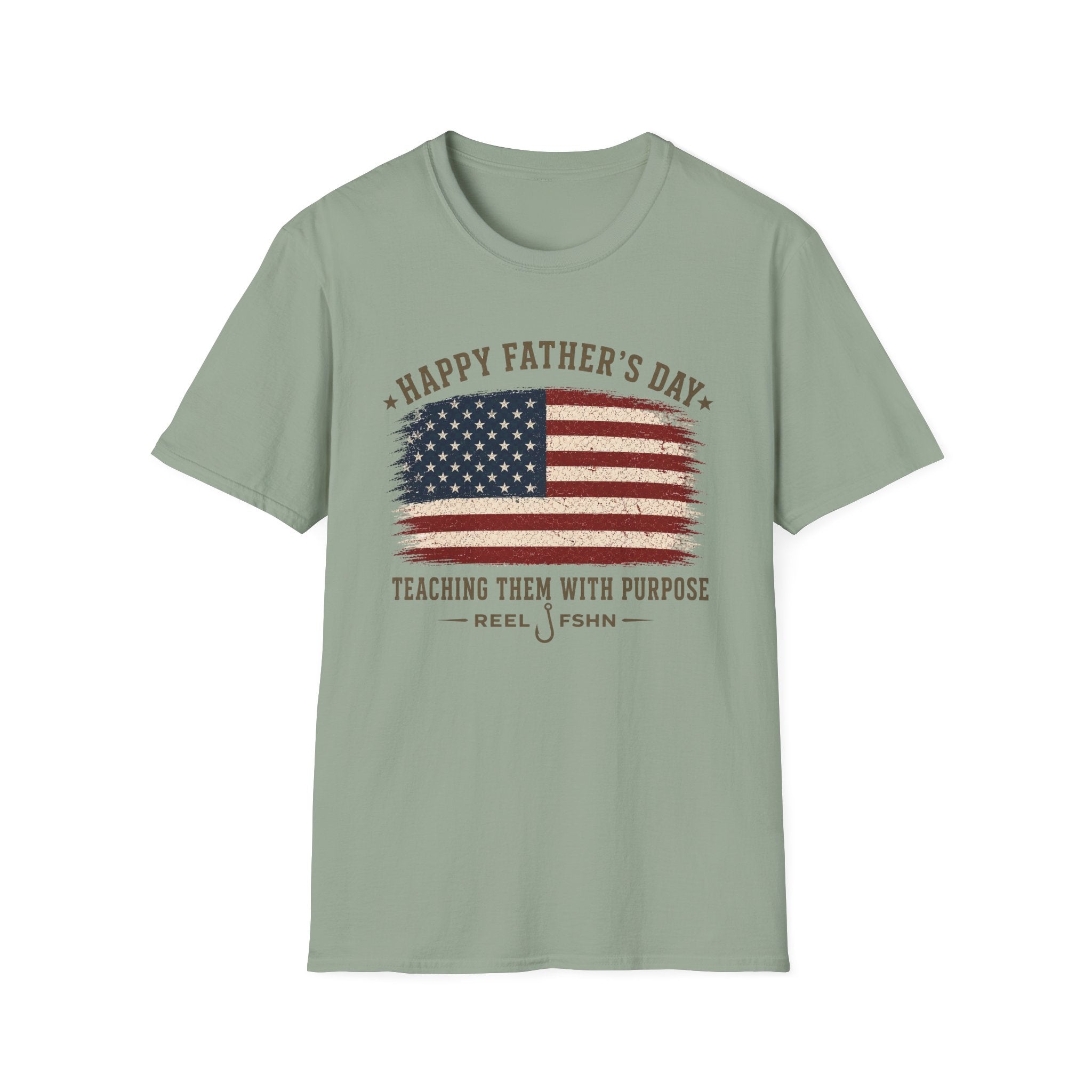 Happy Father's Day Teaching Them With Purpose T-Shirt