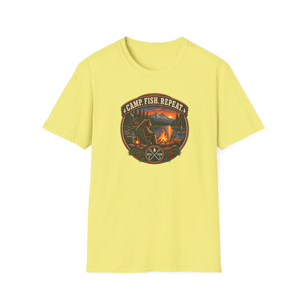 Camp Fish Repeat T-Shirt