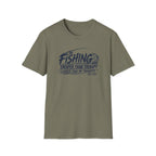 Fishing Cheaper Than Therapy Louder Than MY Thoughts T-Shirt