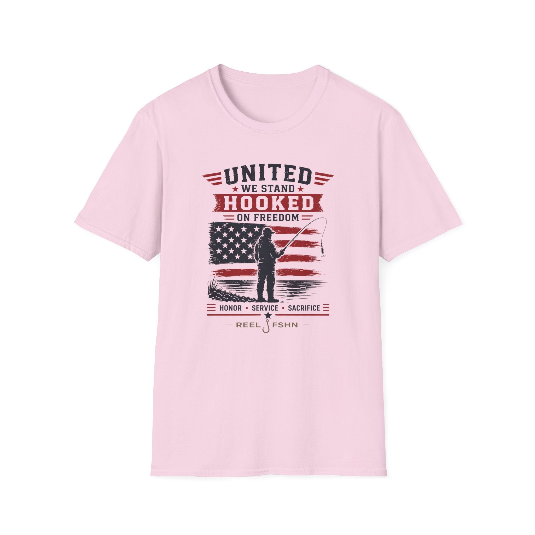 United We Stand Hooked On Freedom T-Shirt
