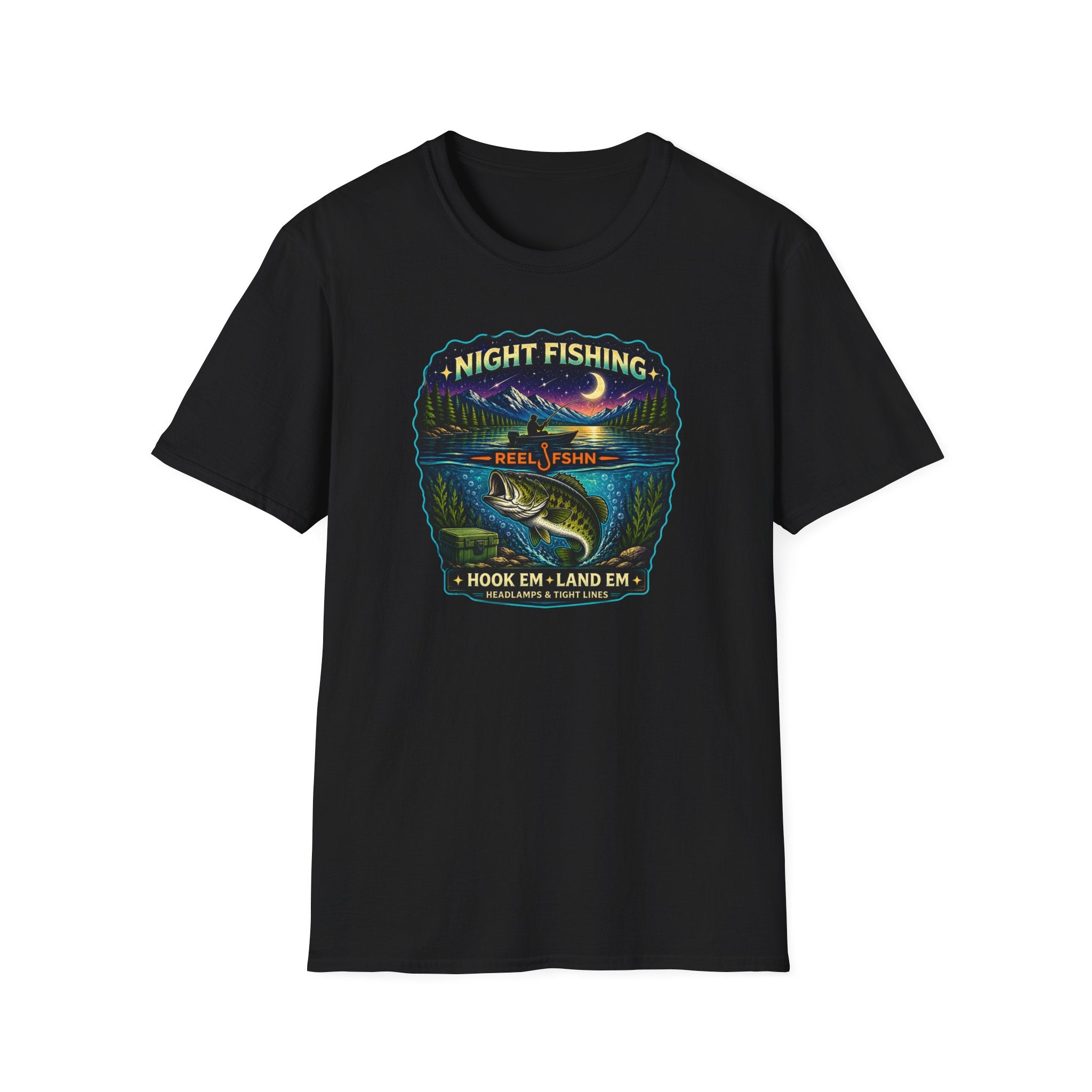 Night Fishing  T-Shirt