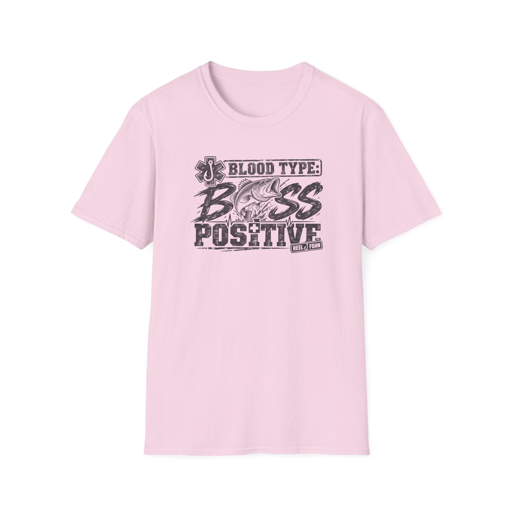 Blood Type Bass Positive T-Shirt
