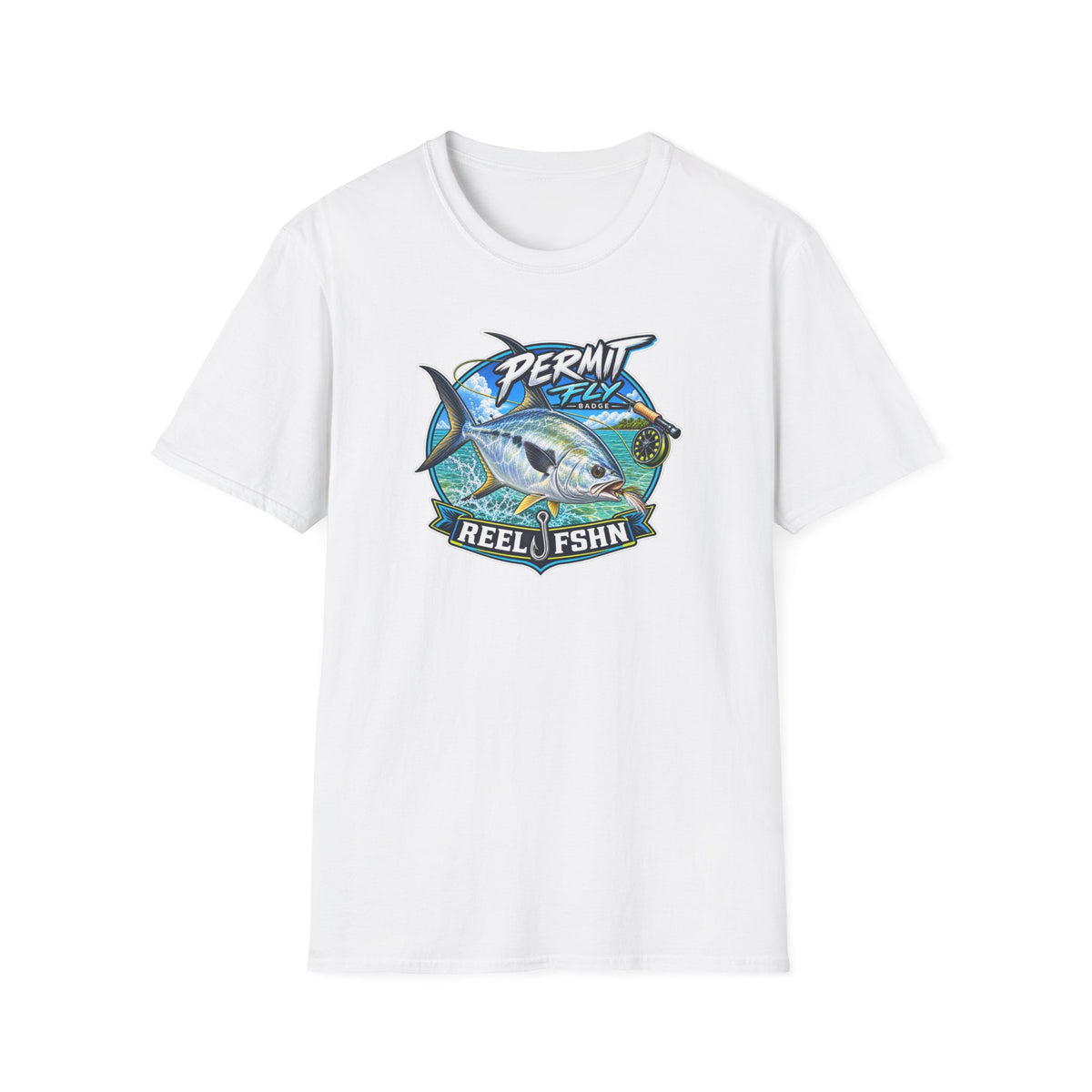 Permit Fly Badge T-Shirt