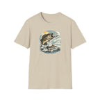 Bass Graphic with Boat T-Shirt