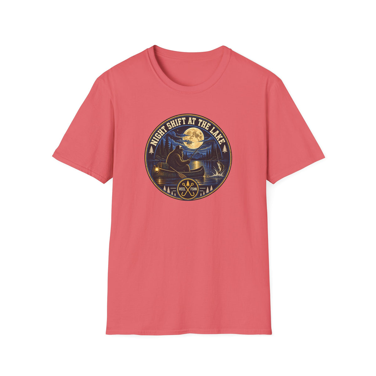 Night Shift At The Lake T-Shirt