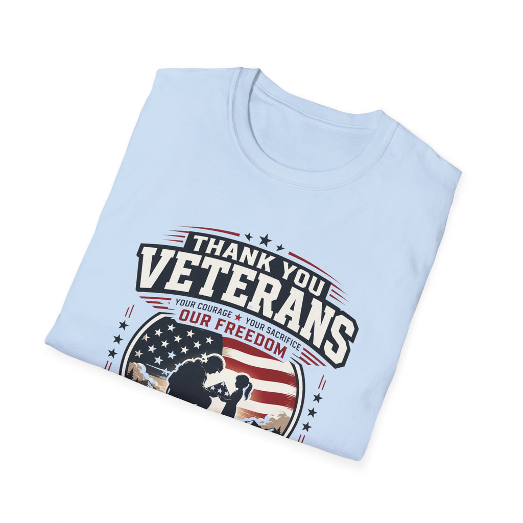 Thank You Veterans Honoring All Who Served T-Shirt