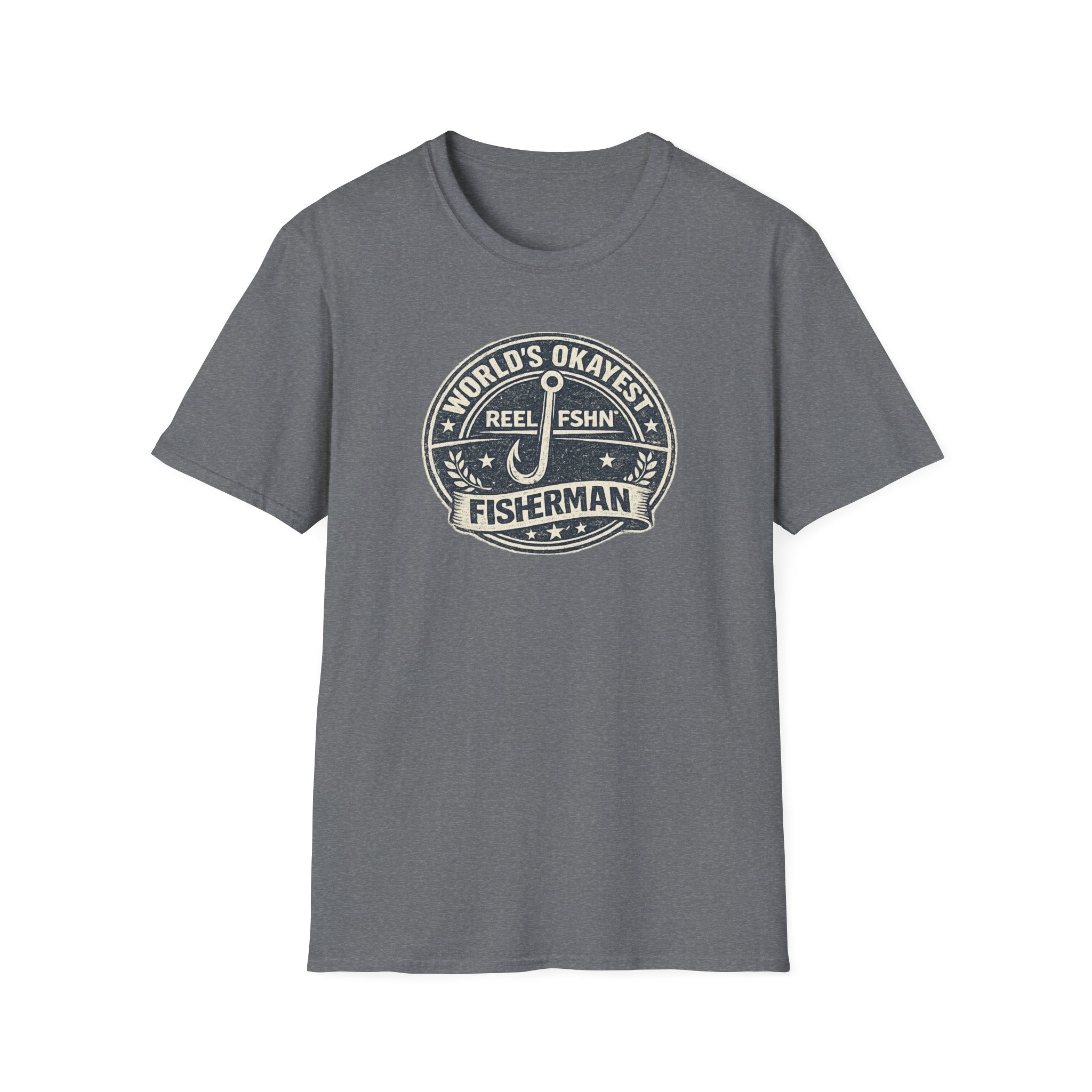 World's Okayest Fisherman T-Shirt