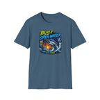 Built For The Open Water Fish Hard Live Free T-Shirt