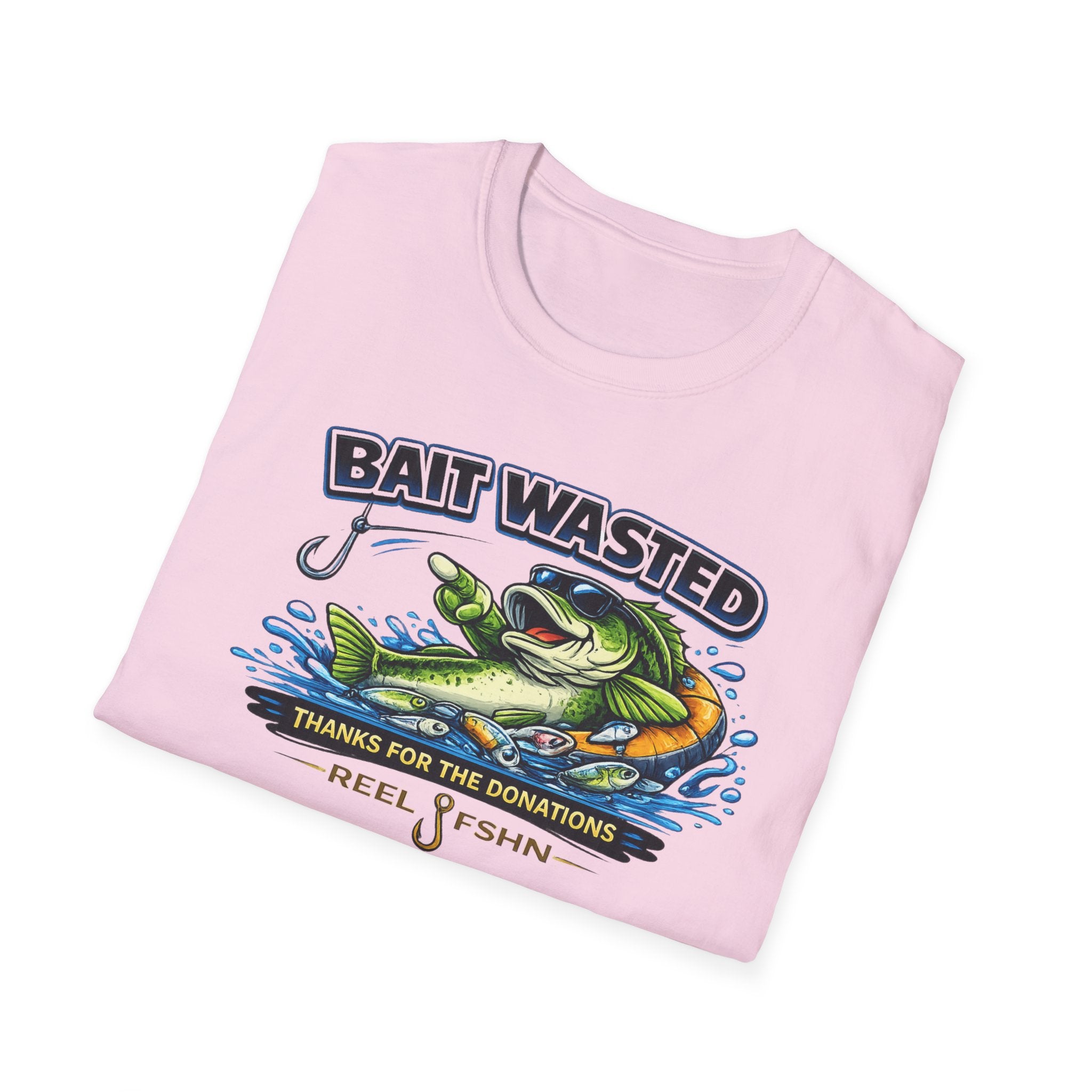 Bait Wasted Thanks For The Donations T-Shirt