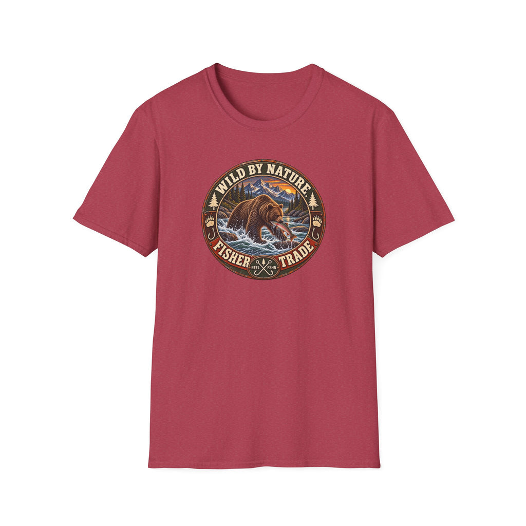 Wild By Nature. Fisher Trade. T-Shirt