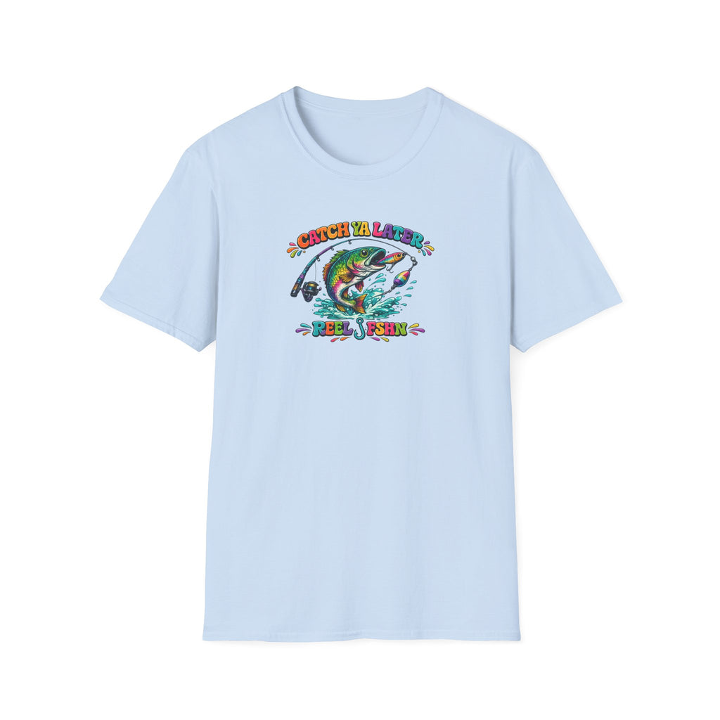 Catch Ya Later Funky Print T-Shirt