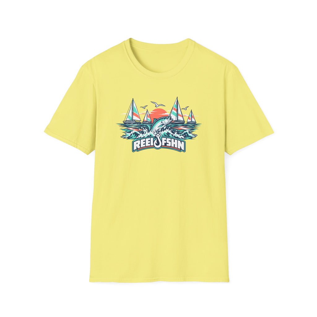 Sailboats with Logo T-Shirt