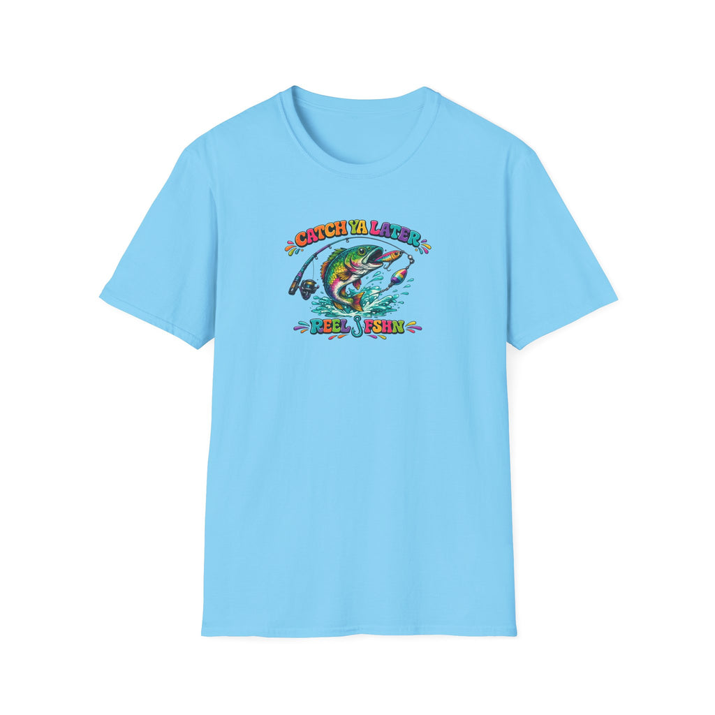 Catch Ya Later Funky Print T-Shirt