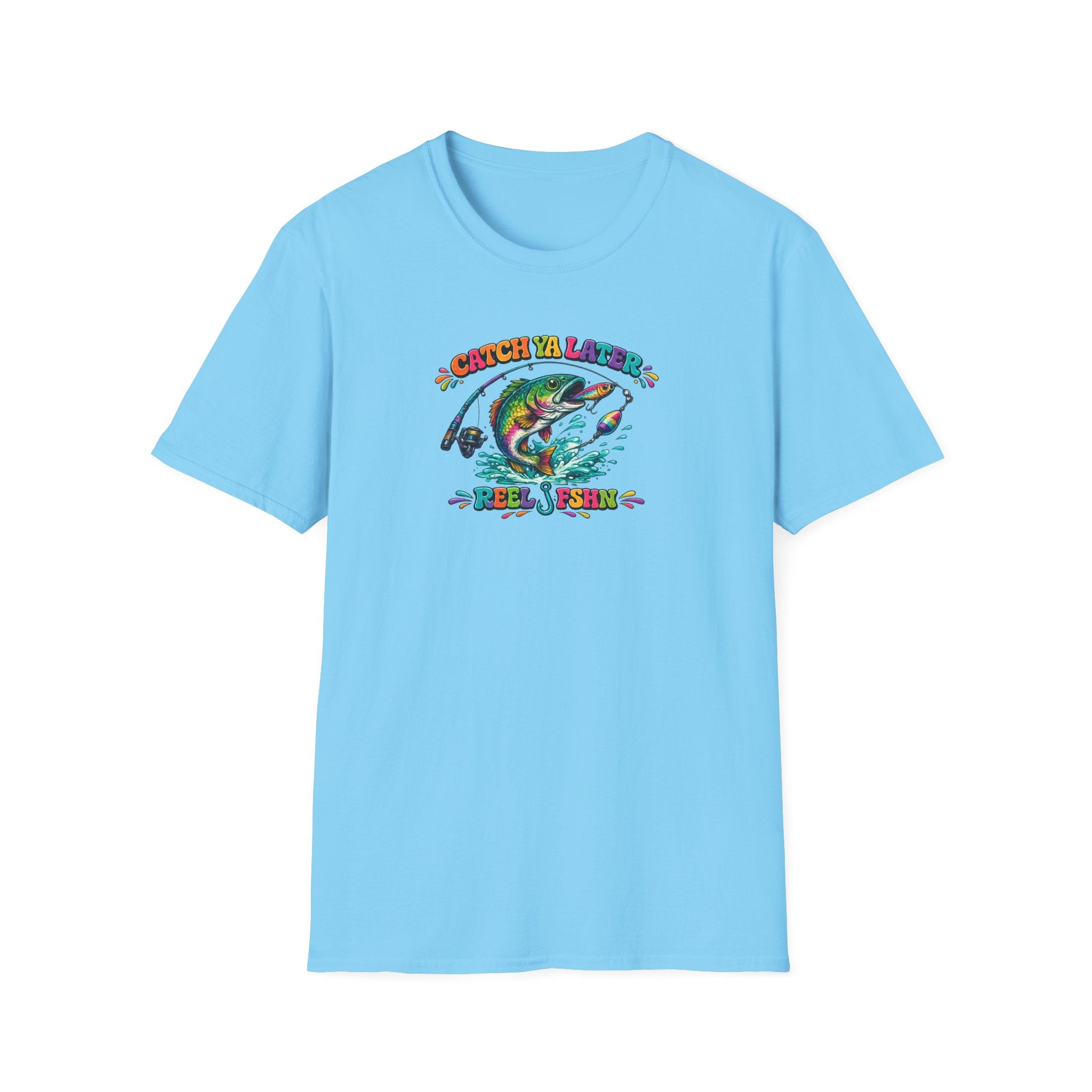 Catch Ya Later Funky Print T-Shirt