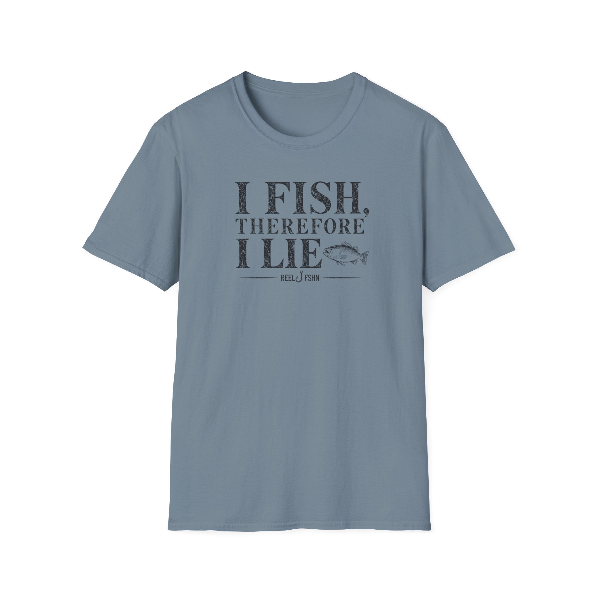 I Fish Therefore I Lie T-Shirt