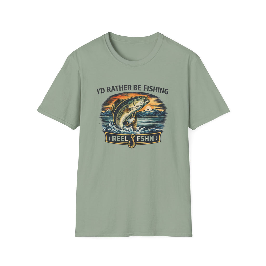 I'D Rather Be Fishing T-Shirt