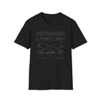 Outdoors and Tight Lines T-Shirt