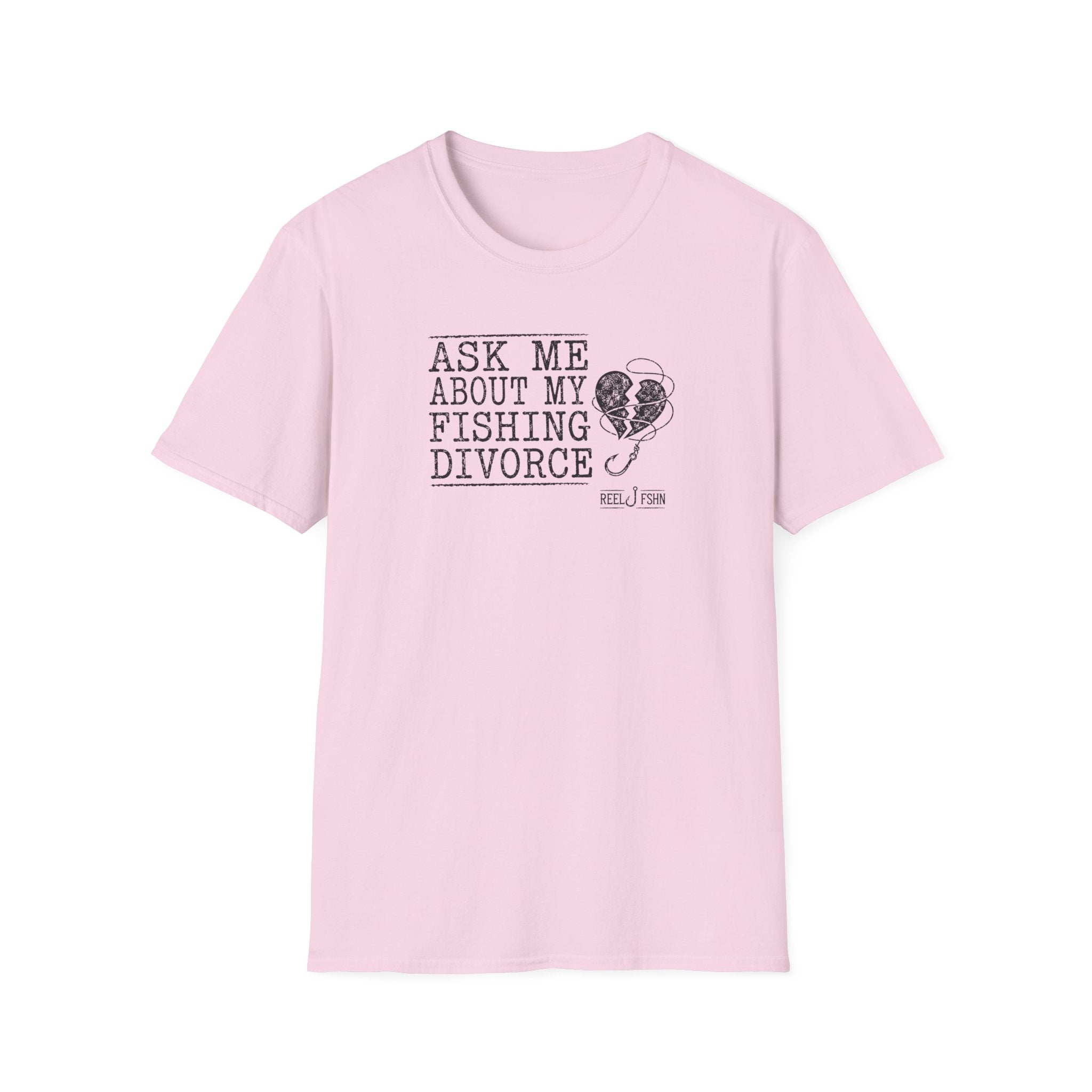 Ask Me About My Fishing Divorce T-Shirt