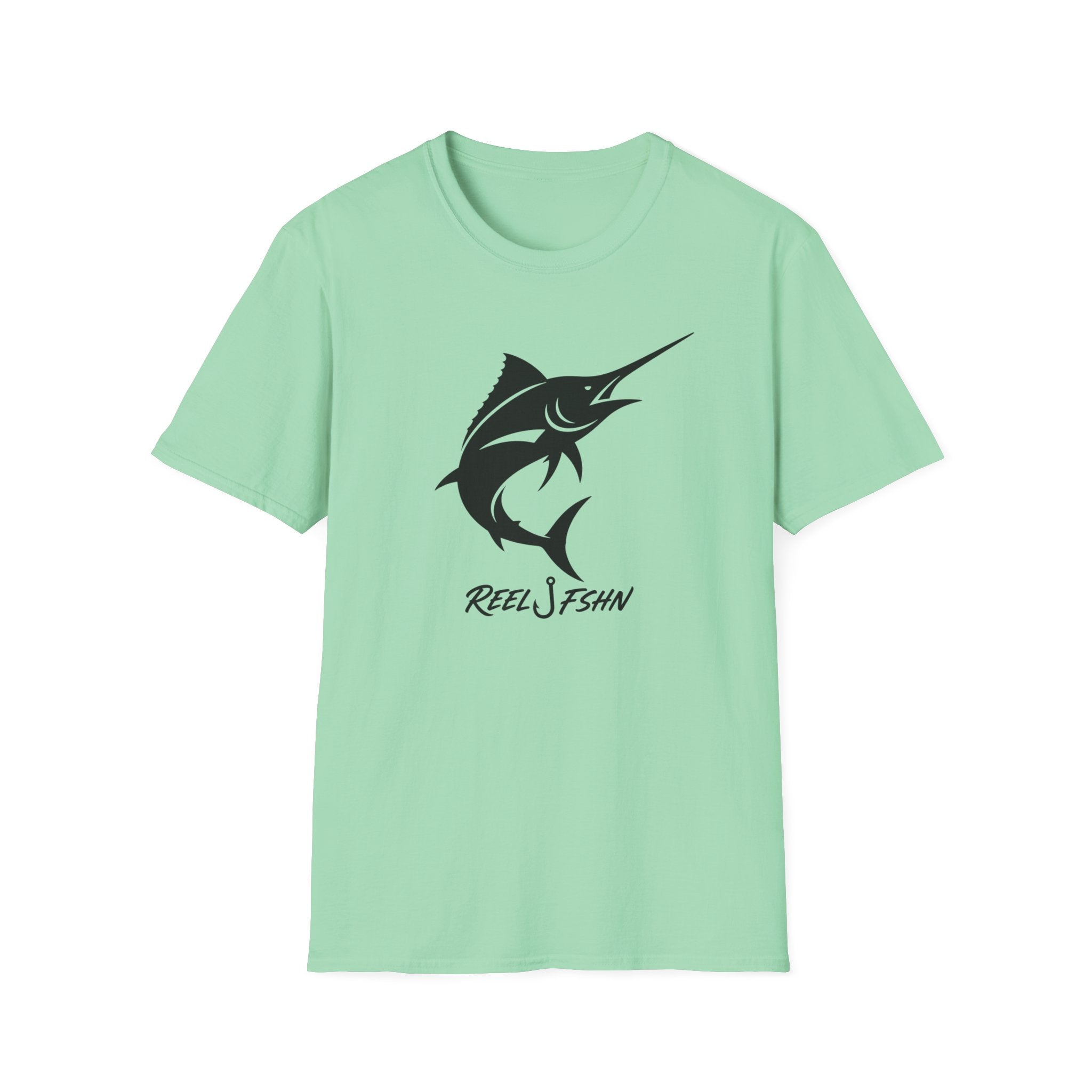 Marlin with REEL FSHN Logo T-Shirt
