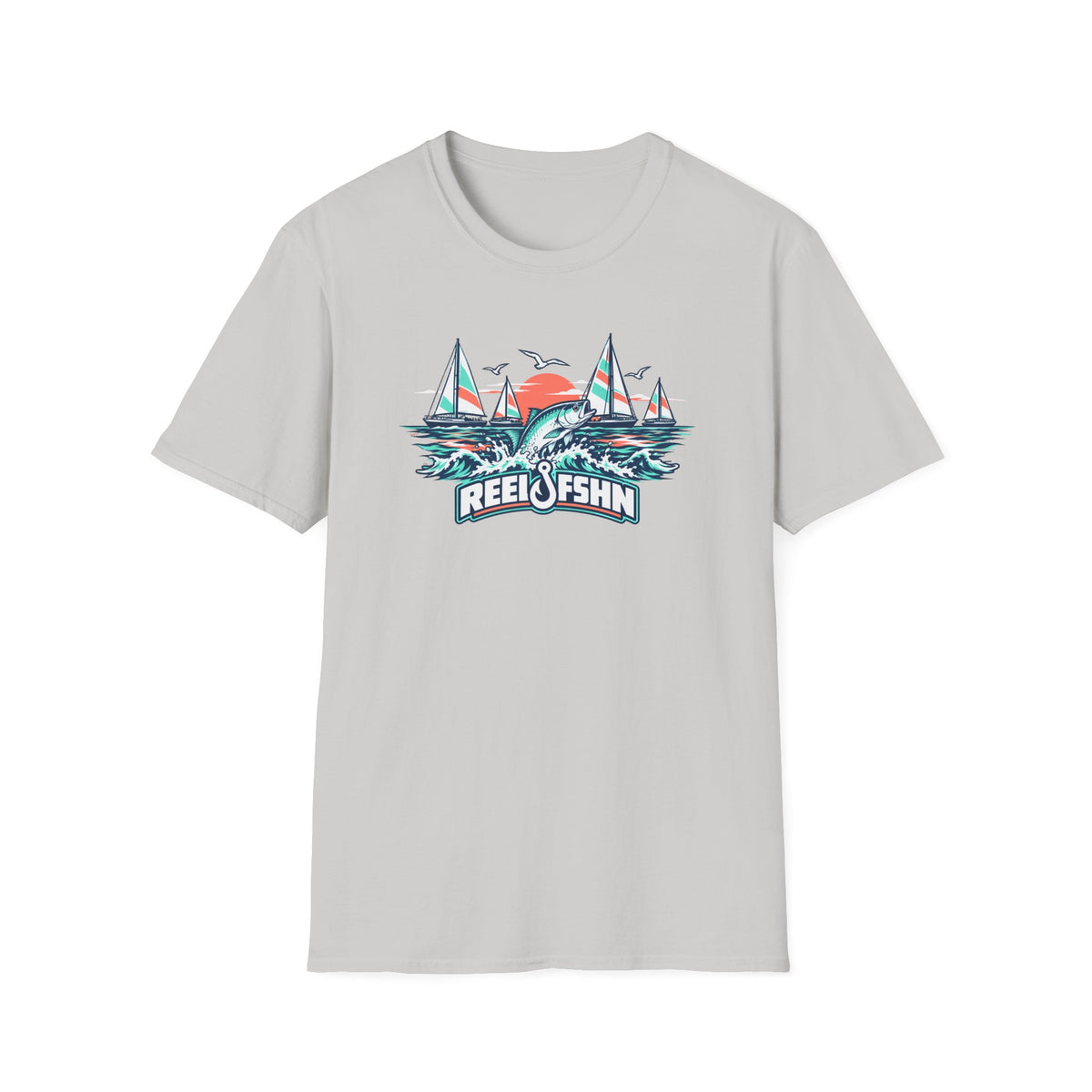 Sailboats with Logo T-Shirt