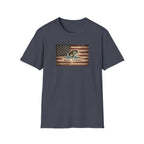 American Flag With Bass T-Shirt