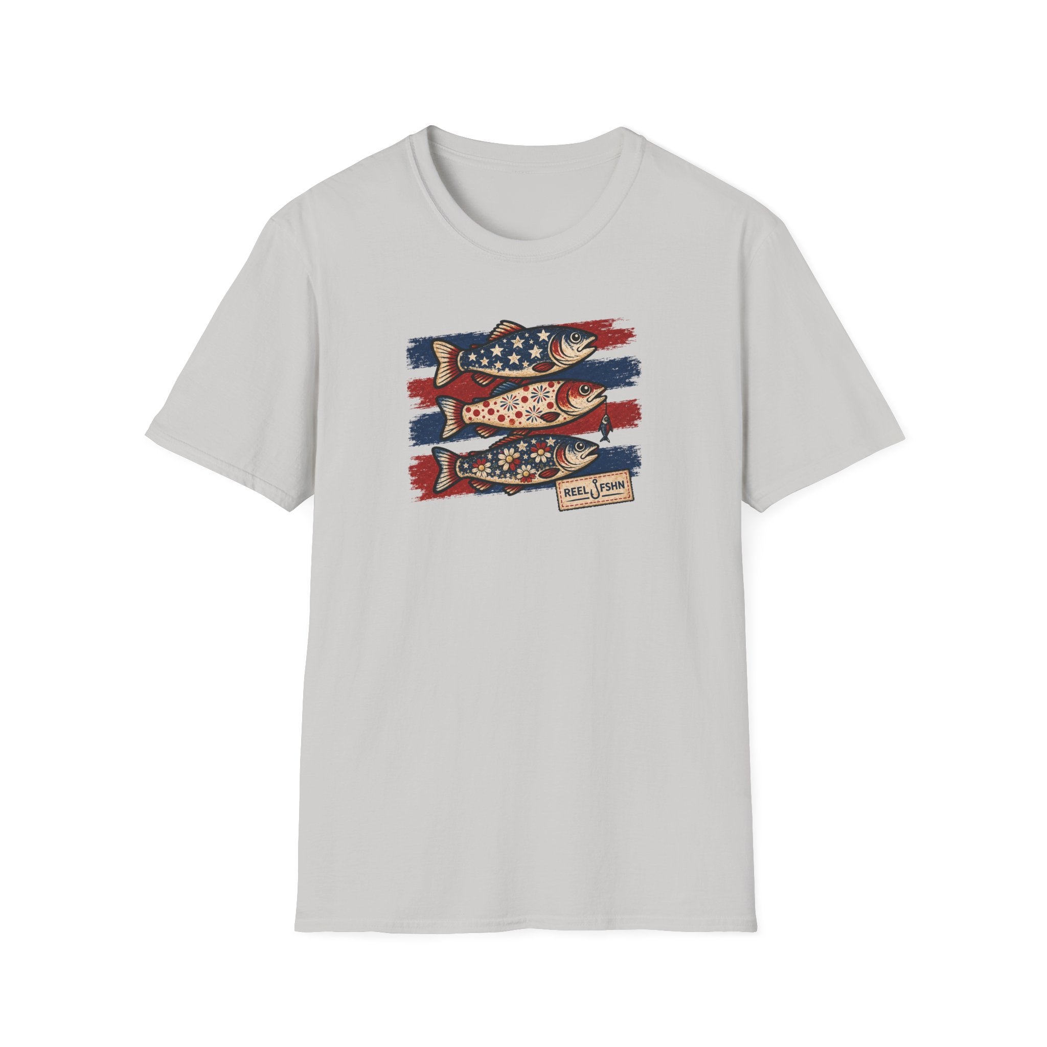 Flowery Fish & Stars T-Shirt
