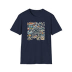 Tackle Box Sticker Sheet T-Shirt