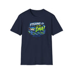 Fishing Is In My DNA with Yellowfin Tuna T-Shirt
