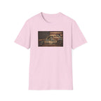 American Flag With Bass and Marlin T-Shirt
