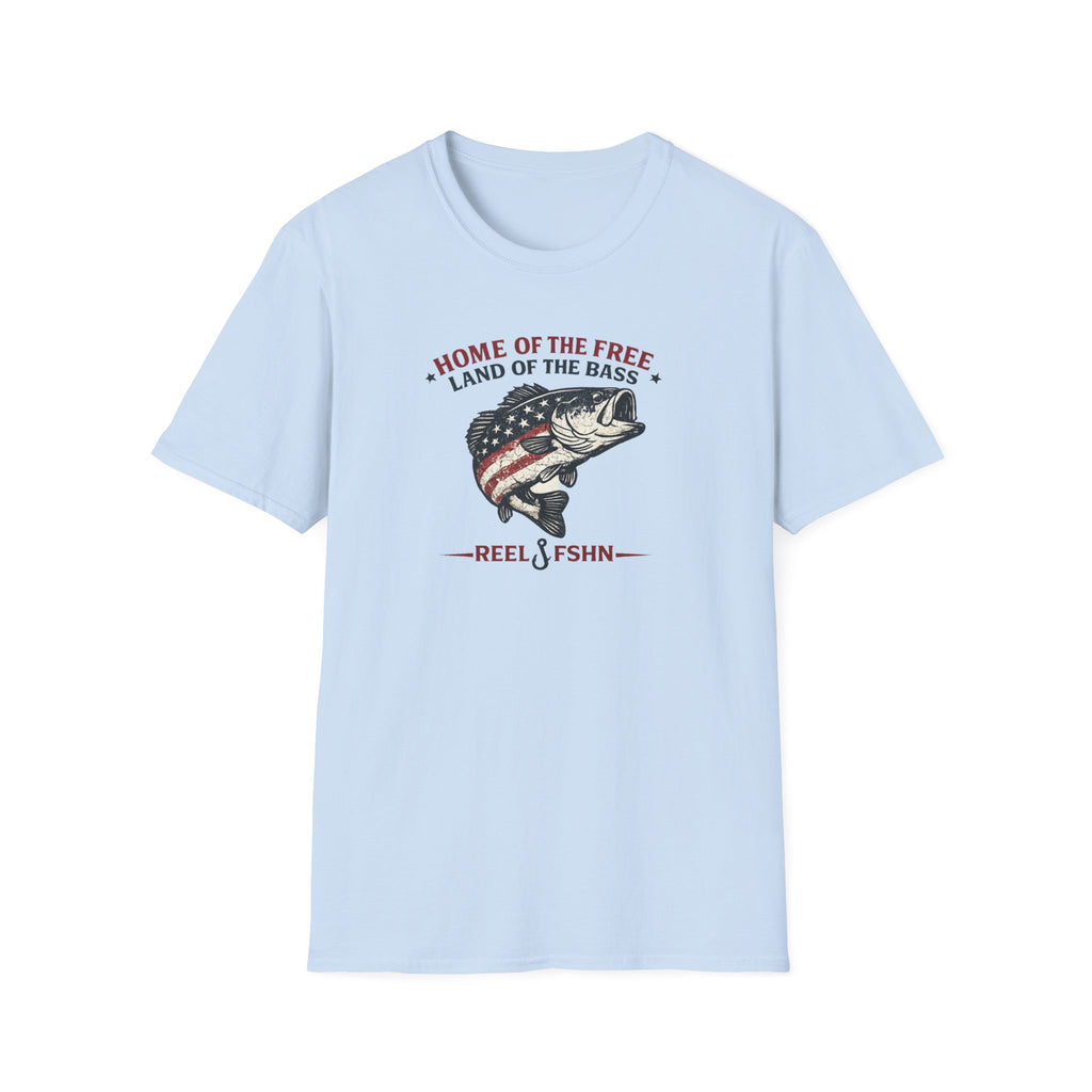 Home Of The Free Land Of The Bass T-Shirt