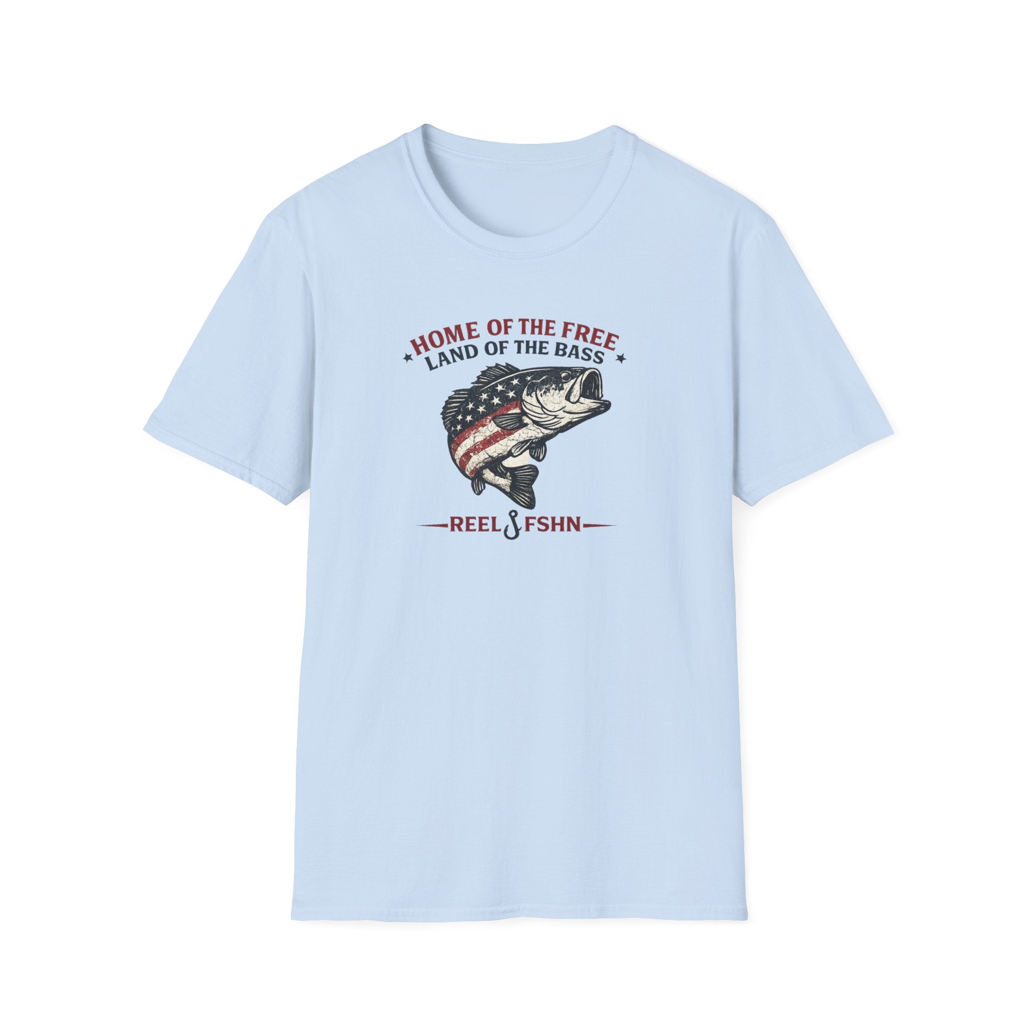 Home Of The Free Land Of The Bass T-Shirt