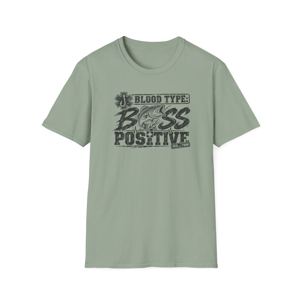 Blood Type Bass Positive T-Shirt