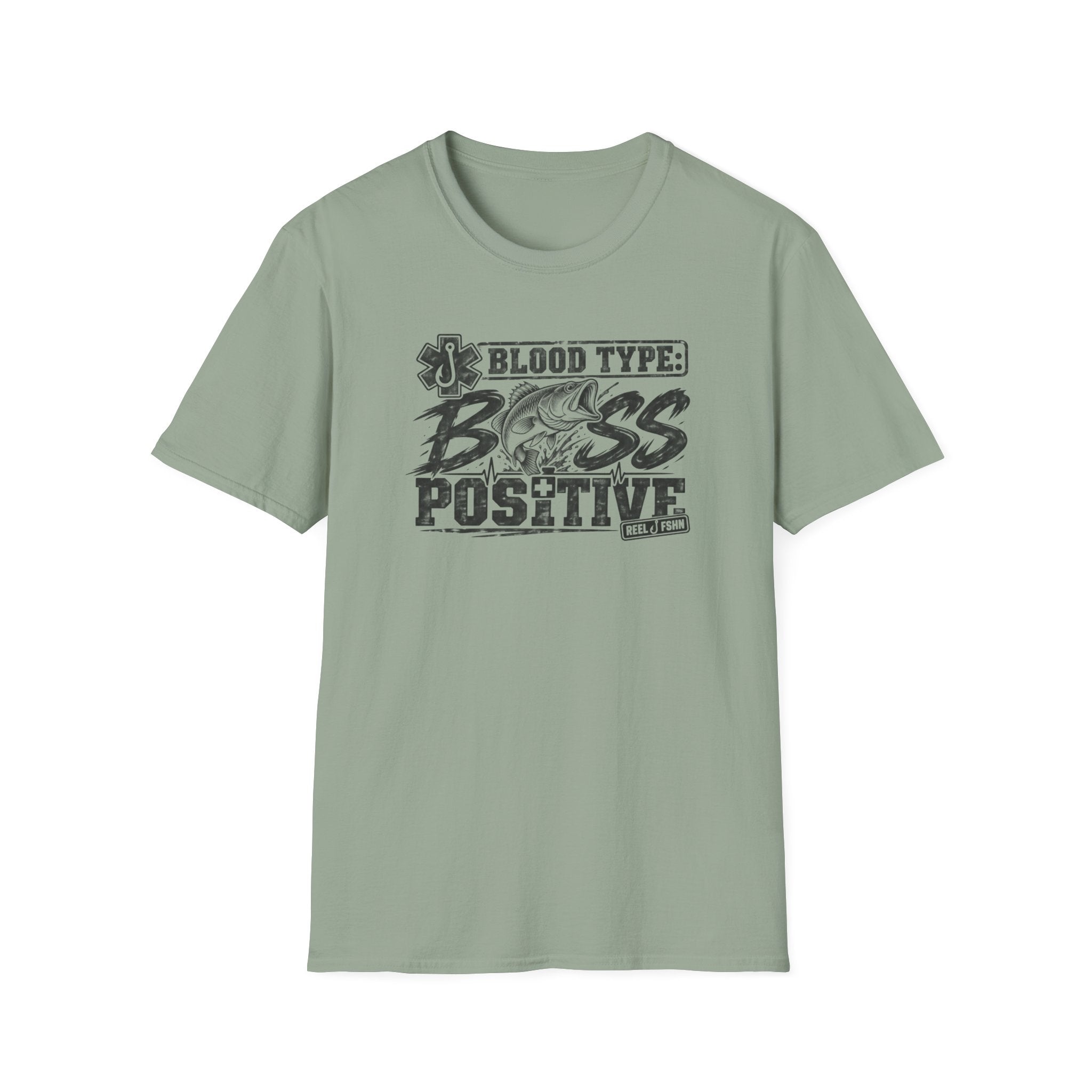 Blood Type Bass Positive T-Shirt