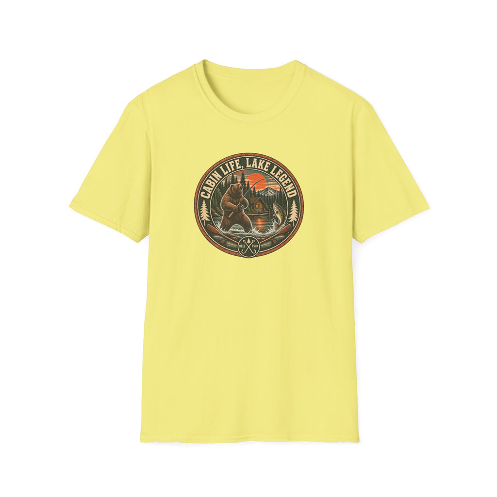 Cabin Life.  Lake Legend T-Shirt