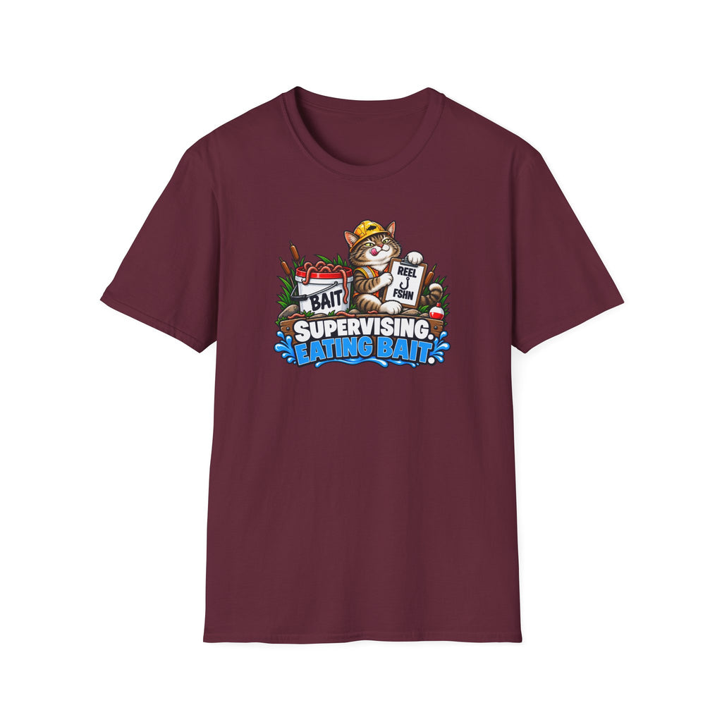 Supervising.  Eating Bait T-Shirt