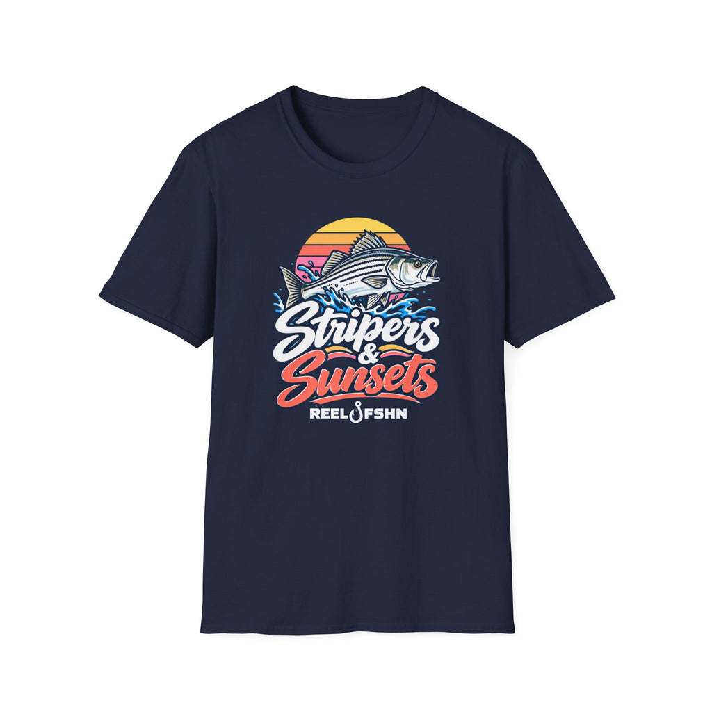 Stripers & Sunsets T-Shirt