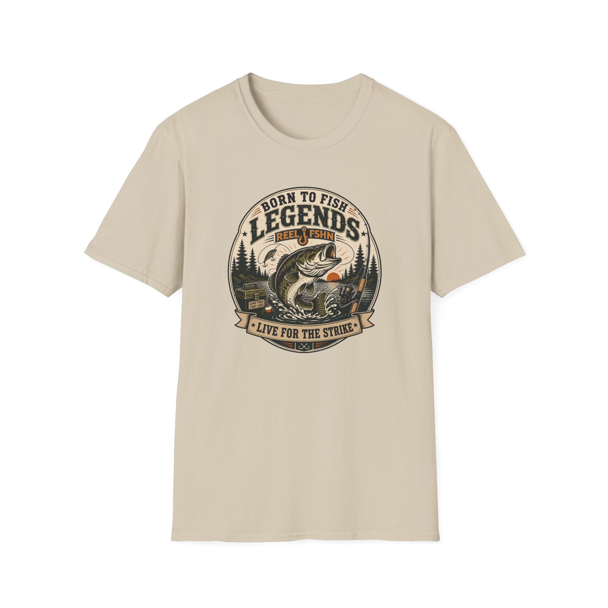 Born To Fish Legends T-Shirt
