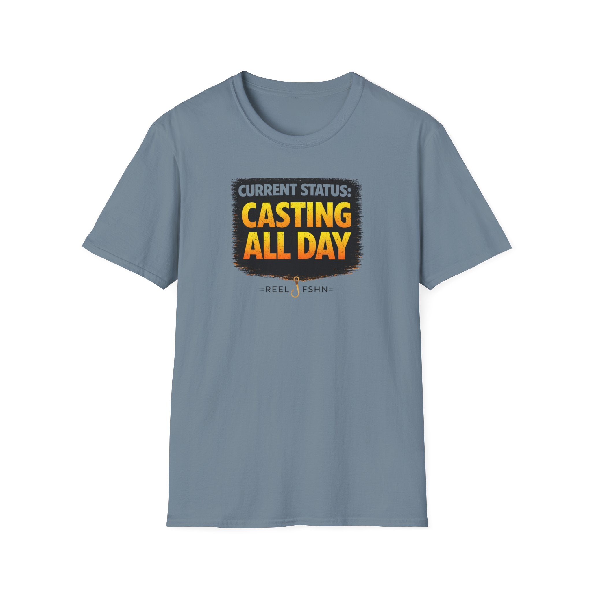 Current Status: Casting All Day T-Shirt
